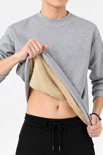 Alexander | Men's Fleece Lined Thermal Crew Neck Jumper