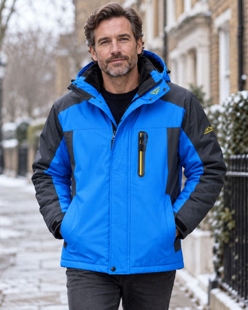 Callum | Men's Fleece Lined Hooded Outdoor Winter Jacket