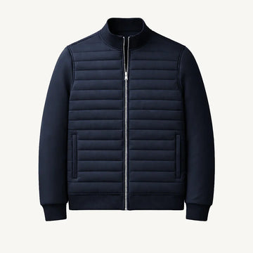 Alexander | Men's Quilted Lightweight Zip Up Bomber Jacket