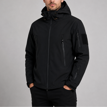 Sebastian | Men's Waterproof Tactical Hooded Windproof Softshell Jacket