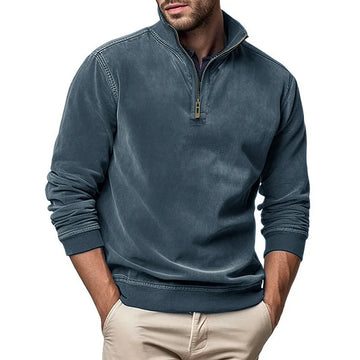 Gareth | Men's  Half Zip Knitted Jumper