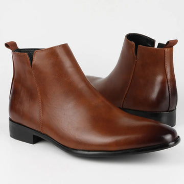 Alessio | Men's Minimalist Leather Chelsea Boots