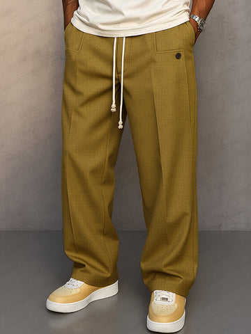 Oliver | Men's Drawstring Wide Leg Trousers