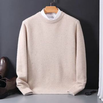 Oliver | Men's Pure Wool Crew Neck Jumper