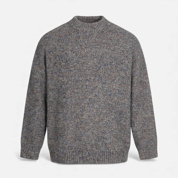 Calvin | Men's Fine Knit Button Crew Neck Jumper