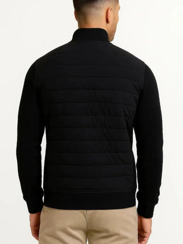 Alexander | Men's Hybrid Quilted Padded Zip Through Jacket