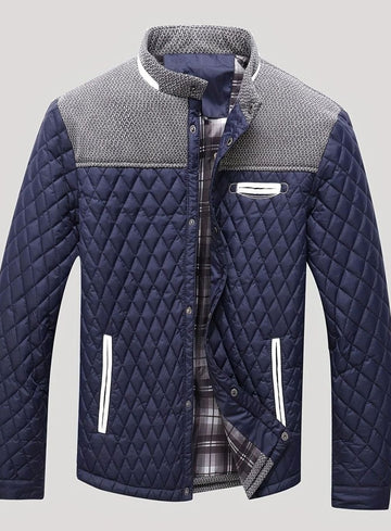 Henry | Men's Quilted Stand Collar Lightweight Insulated Jacket