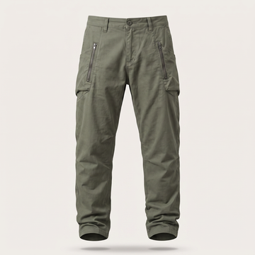 Mason | Men's Zip Pockets Utility Cargo Trousers
